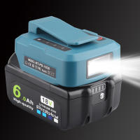Adaptador PD30W Para Batería Makita 18V Con Lámpara LED Tipo-C Entrada/Salida Cargador Power Bank Accesorios Externos - details 4