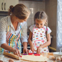 Delantal De Cocina Para Niños Y Niñas Conjunto De Herramientas De Cocina Para Chef Incluye Delantal Y Sombrero De Chef Para Niños Y Chicos - details 1