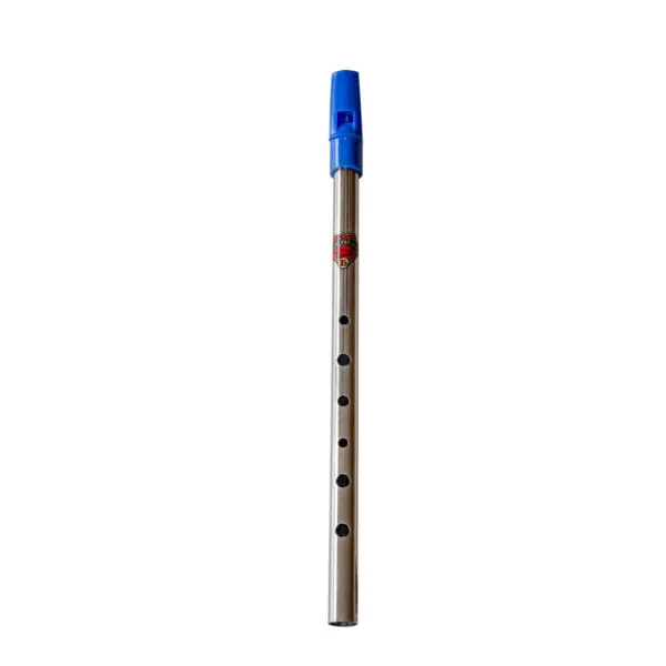 Flauta Flageolet Eb Cromado - 1