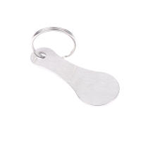 Llavero Decorativo De Metal Para Carro De Compras 1 Pieza Llavero Multipropósito Portátil Para Exteriores E Interiores - details 11