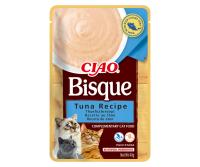 INABA Churu Bisque - 12 X 40gr - Puré para Gatos - Snacks Receta Pollo con Carne - Premios Saludables - Sin Cereales, Conservantes, Colorantes - Sólo 16 Calorías - 40g - details 0