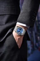 Reloj De Pulsera Mecánico PAGANI DESIGN DD40 Para Hombre Oro Rosa Lujo Cristal De Zafiro AR Resistente Al Agua Con Fecha Y Semana - details 10