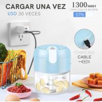 Picador Eléctrico Blanco de Alimentos Recargable USB 250 Ml - details 3