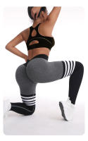 Pantalón Alto de Yoga Ajustado - Pantalón Deportivo Sin Costuras con Diseño de Melocotón para Levantar Glúteos - details 8