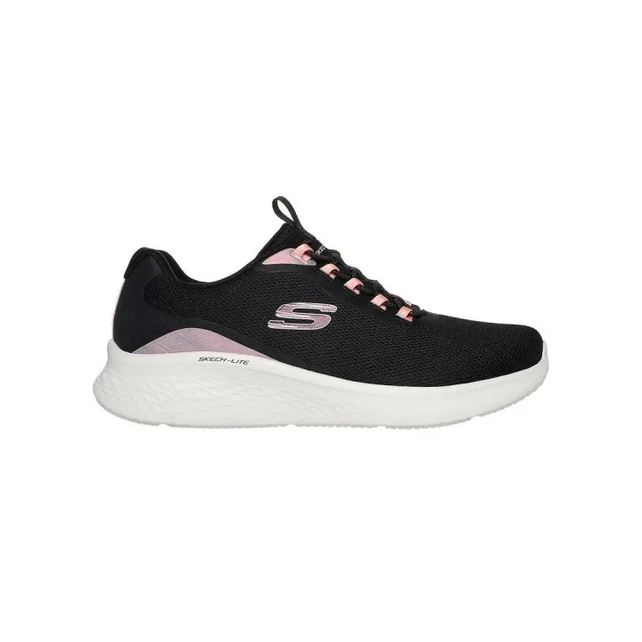 Zapatilla Mujer Skechers Skech-Lite Negro Rosa - 1
