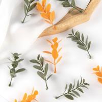 20PCS Hojas De Plantas Artificiales Para Decoración De Bodas Fiesta Hogar Accesorios Navidad Wreath Adornos Fondo Pared - details 10