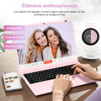 Portátil VANWIN N150 de 15,6 "con Volquete IPS de 1920x1080, Intel N150 de 3,4 GHz, 12 GB de RAM, SSD de 512 GB, Windows 11 Pro, WiFi 6, Bluetooth 5,2, 2 Puertos USB 3,0, 1 Puerto USB 2,0, 1 HDMI, TF * 1, 1 Puerto Type C, teclado en Español - details 7