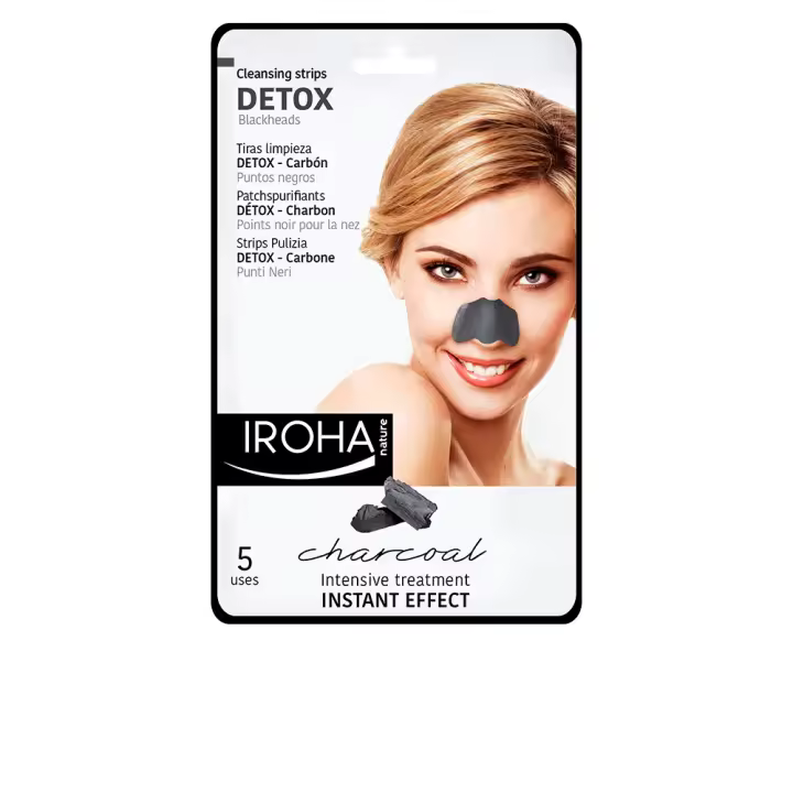Iroha Nature Detox Tiras Limpieza Puntos Negros 5 Unidades - 1