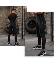Pantalones De Compresión Para Hombre Tights Deportivos Para Correr Y Gimnasio Leggings De Entrenamiento Y Correr Para Fútbol Material De Poliéster Y Spandex - details 7