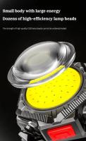 Linterna LED Portátil Recargable USB Mini Linterna De Pulsera Para Deporte Al Aire Libre Luz De Mano Antigua Linterna De Correr - details 3
