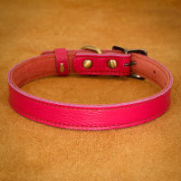 Collar De Cuero Genuino Para Perros Ajustable Collar De Mascota Real Suave Para Pequeños Chihuahuas Suministros Para Mascotas - details 10