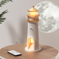 Lámpara Nocturna De Proyección De Luna Con Sensor De Movimiento Y Bluetooth Regalo De Navidad Y Cumpleaños Iluminación Ambiente Dimmable Y Timer - details 2