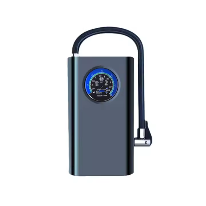 Compresor de Aire portátil, Batería de 1800 mAh 5C * 2 mini Bomba de Aire Eléctrica, Bomba de Bicicleta Eléctrica con Pantalla de punto, inflador de neumáticos de coche recargable, adecuado para Bicicletas, motortetas, scooters, Bolas SY - 1