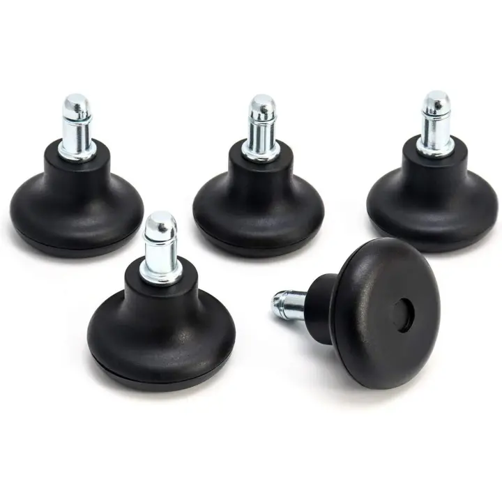 Pies de Silla de Oficina de 2 ", Rueda de Silla de alfóbra, Rueda giratorias de Silla de Oficina de reemplazo a Rueda - 1