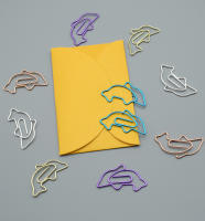 10pcs Clips De Papel De Metal Colorido Con Agujero Para Marcadores Y Cierres De Encuadernación Suministros Para Escuela Y Oficina - details 5