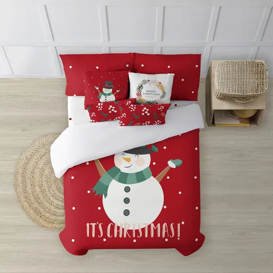 BL BELUM - Funda nórdica navidad 50% algodón - 50% poliéster- Funda nórdica con botones Laponia 20 - Funda Nórdica Extrasuave - Funda Nórdica 100% Made in Spain - 1