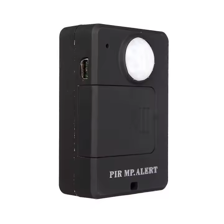 Mini GSM PIR Sensor de Movimiento de Alarma de Infrarrojos Inalámbrico GSM Alarma Antirrobo Detector de Movimiento con Enchufe de LA UE - 1