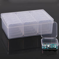 Caja De Almacenamiento Para Pintura Diamante DIY Con Bordado Joyería Arte De Uñas Mosaico De Strass Multifuncional - details 1