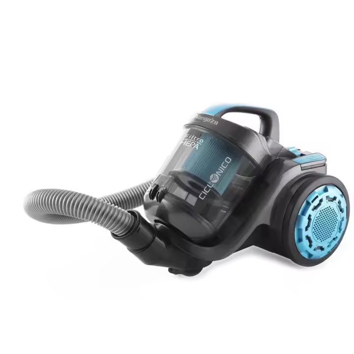 Aspirador Aspirador sin bolsa ORBEGOZO AP 8030  | Sistema ciclónico, 800W, 230v, 25 L/s, 78dB, 7m Radio, REF 17452, Negro, Azul - 1