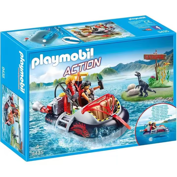 Playmobil 9435. Aerodeslizador con Motor Submarino - 1