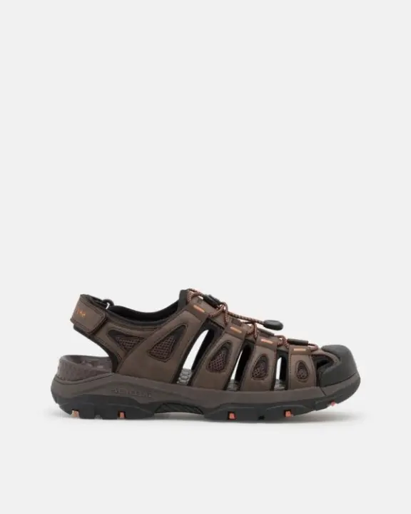 SKECHERS 204111 RELAXED FIT Sandalias Abiertas Hombre Marrón - 1