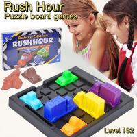 Juego De Rompecabezas De Tráfico Rush Hour Juguete De Lógica Y Razonamiento Para Mesa Juego De Carreras De Coches Huarong Road Para Niños Edad Recomendada 3-12 Años - details 8