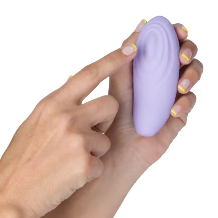 Platanomelón - Vibrador Clitorial con 7 Patrones de Pulsación, Sumergible y Recargable - Cumbia Lavanda - 1