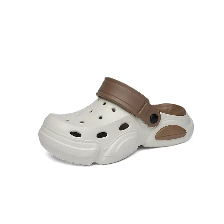 Sandalias De Verano Para Hombre Con Suela Gruesa Antideslizante Transpirable Con Punta De Protección Sandalias Casuales Para Playa - 1
