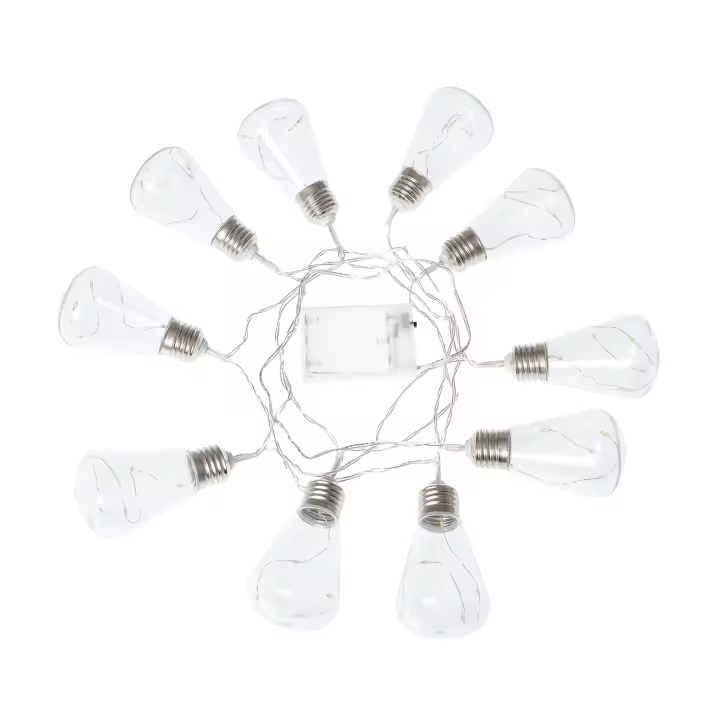 Ledkia Guirnalda de Bombillas LED Edison 2m 3000K Blanco Cálido - 1