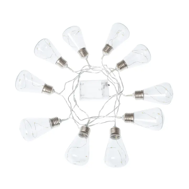 Ledkia Guirnalda de Bombillas LED Edison 2m 3000K Blanco Cálido - 1