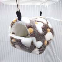 Cama Suave De Invierno Para Hamster Nido Pequeño Para Surtido Guisante Casa De Conejo Rodente Erizo Cama De Algodón Para Animales De Compañía - details 8