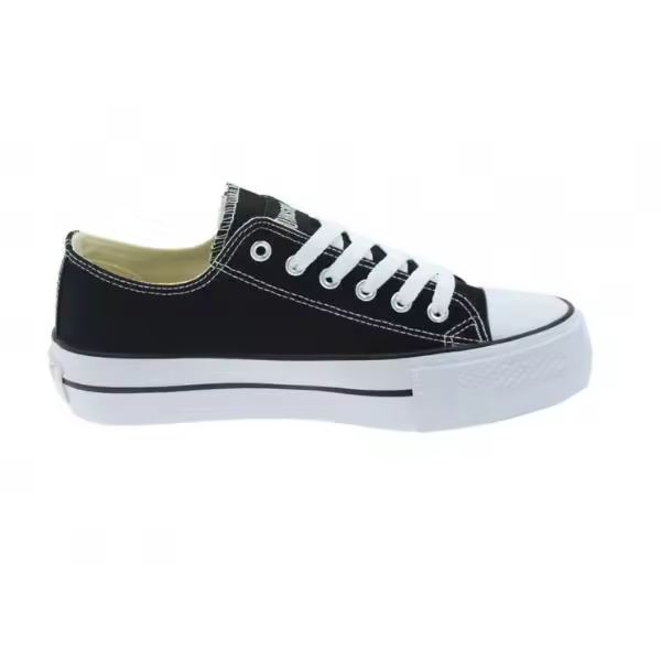 ZAPATILLAS MODA LONA JOHN SMITH LIBEL. NEGRO - 1