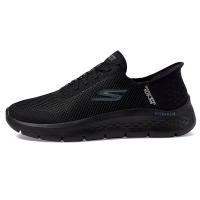 Zapatilla Mujer Skechers GO WALK FLEX-GRAND ENTRY 124836/BBK HANDS FREE SLIP-INS plantilla Air Cooled Memory Foam, CORDONES FIJOS ELASTICOS - details 0