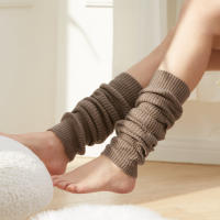 Harajuku Fashion Leggings Tejidas Al Estilo Japonés Calcetines Retro Coreanos Para Estudiantes Socks Blancas Calor Otoño Invierno Poliéster Acrílico Lana - details 9