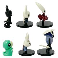 Nuevo Set De 6 Figuras De Acción Hollow Knight Silk Song Hornet Knight Zote Grub PVC Decoración Modelo Juguetes Para Adultos - details 1