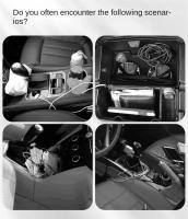 Soporte De Botella De Agua Para Coche Portabotellas Fijo Para Asiento Estuche De Almacenamiento Para Calentador De Coche Rack De Almacenamiento Para Termo - details 6
