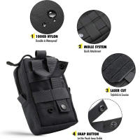 Bolsa De Cinturón Táctico Molle Para Hombres Organizador De Utensilios De Aire Acondicionado Exterior Bolsa De Vestir Para Teléfono Móvil - details 13