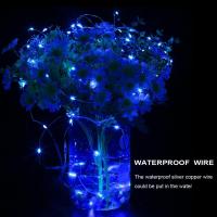 6 Pack Luces Faeiras LED Operadas Por Batería Cadena De Luz Impermeable Con Hilo De Plata Para Decoración De Bodas Y Fiestas En El Dormitorio Patio Y Navidad - details 9