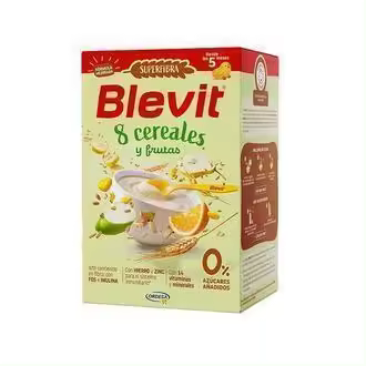 BLEVIT SUPER FIBRA 8 CEREALES Y FRUTAS 500 GR - 1