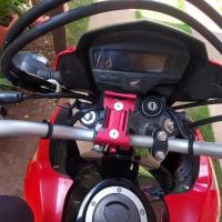 Soporte De Teléfono Para Bicicleta Y Motocicleta De Aluminio Rotativo 360 Grados Anti-deslizante Para iPhone Soporte De Navegación GPS De Metal - details 7