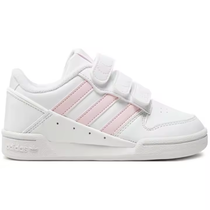 Zapatillas Adidas Team Court 2 para niñas en color blanco - 1