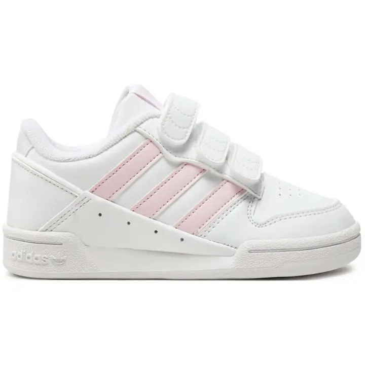 Zapatillas Adidas Team Court 2 para niñas en color blanco - 1