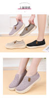 Zapatillas De Verano Para Mujer Transpirables Con Suela Gruesa Y Diseño Atractivo Zapatos Vulcánicos Con Material De Suela De Goma Talla Verdadera - details 9
