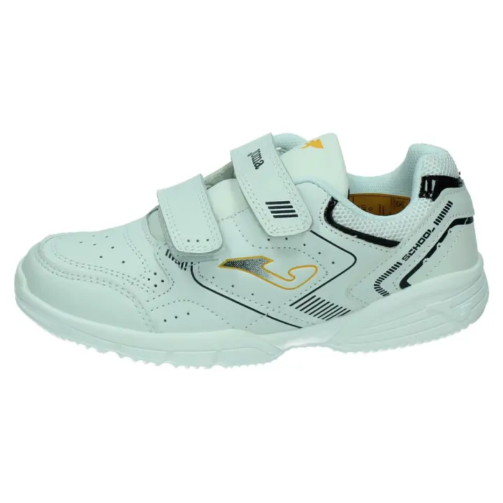 Deportivos marca JOMA para niño en color blanco-azul. DEPORTIVOS SCHOOL JR - 1