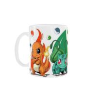 Taza Pokémon – Charmander, Bulbasaur, Pikachu y Squirtle Ceramica Stamina Ideal para Regalo y para Fans - details 0