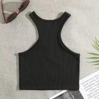 Chaleco De Yoga Para Mujer Con Alta Elasticidad Top De Deporte Fitness Ropa De Gimnasio Estilo Urban Tank Top - details 6