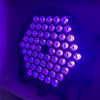 Luz De Escenario LED RGB 60 LEDs DMX512 Paralelo Plano Efectos Multifuncionales Estroboscópico Para Fiesta Boda DJ Disco - details 17