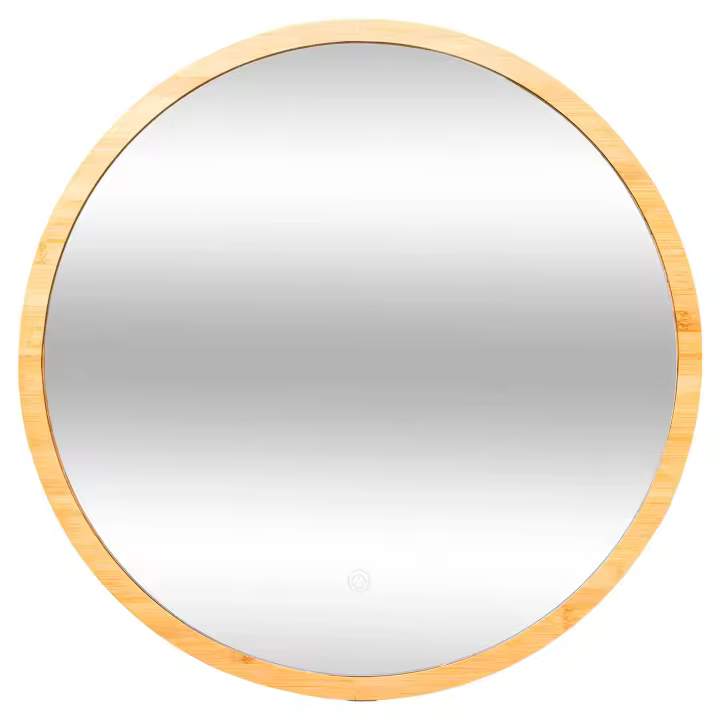 Espejo de Pared LED Táctil, Intensidad de Luz Ajustable, Impermeable IP44 - 1