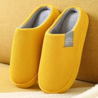 Zapatillas De Casa Para Mujer Y Hombre Suaves Y Gruesas Antideslizantes Térmicas De Peluche Para Invierno Zapatos Interiores - details 9
