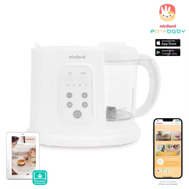 Robot de cocina para bebés multifuncional 6 en 1 - 1